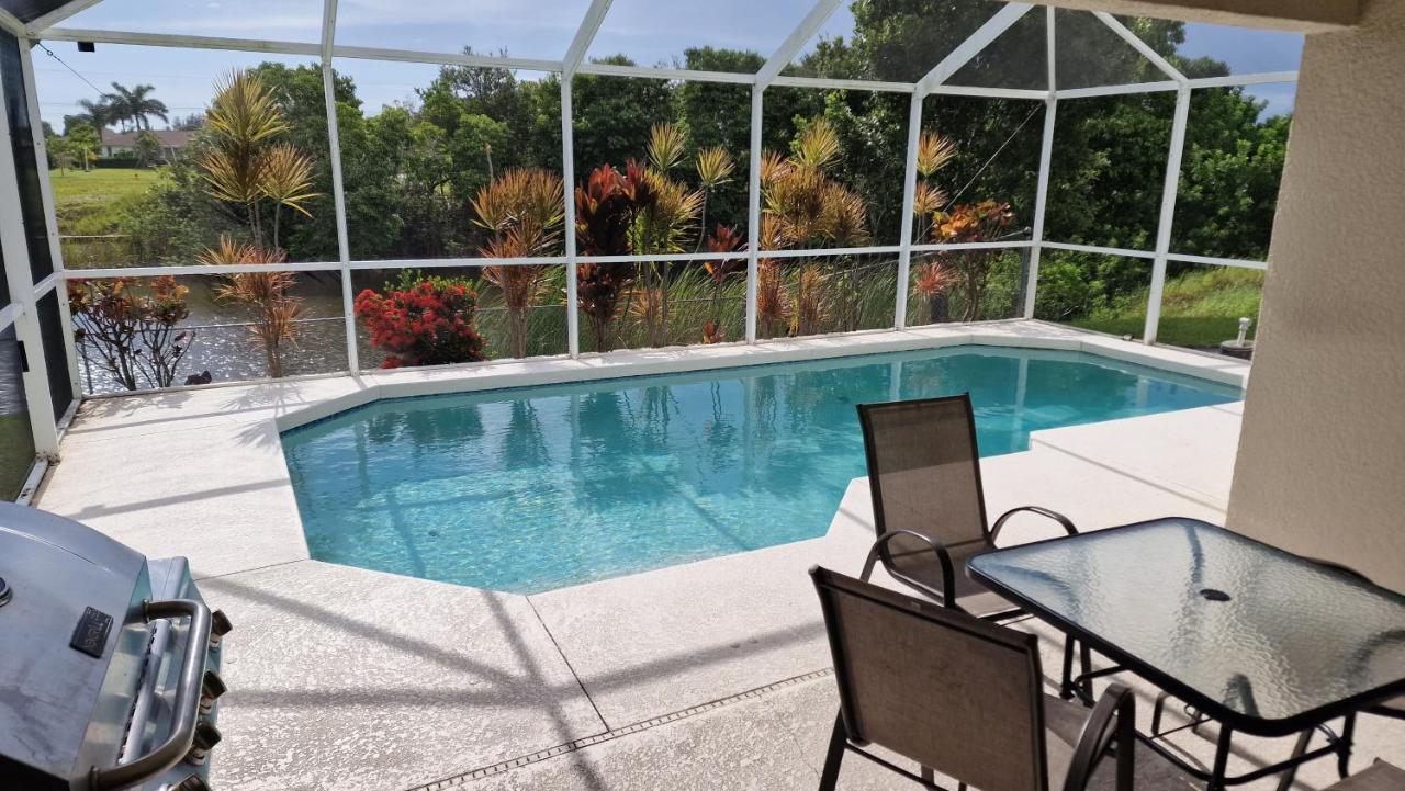 Villa Luhna 3 Bed / 2 Bath Canalfront Heated Pool Cape Coral Exteriör bild